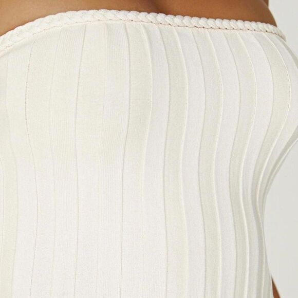 Meshki Ivory Strapless Dress - Picture 4 of 4